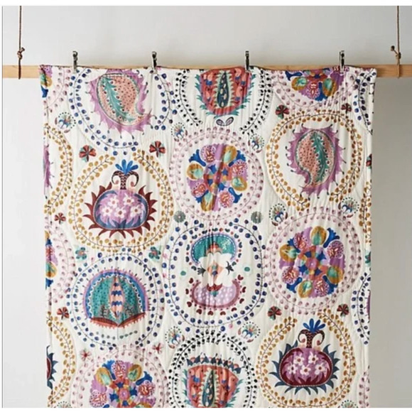 Anthropologie Delissa Quilt King NEW - Picture 2 of 4